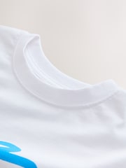 White Sun Vibes Short Sleeve Graphic T-Shirt (3-16yrs) - Image 4 of 4