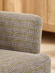Chunky Woven Texture Multi Carter Accent Chair - Image 2 of 10
