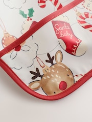 Boule de Noël avec personnages - Bavoir à manches pour sevrage et alimentation - Image 9 sur 11
