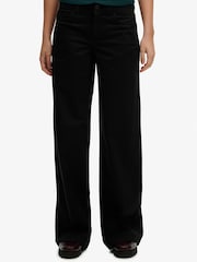 Superdry Black Black Mid Rise Trousers - Image 2 of 6