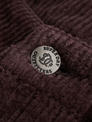 Superdry Brown Mid Baggy Jumbo Cord Trousers - Image 7 of 7