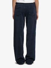 Superdry Blue Mid Baggy Jumbo Cord Trousers - Image 5 of 5