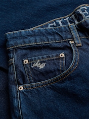 Superdry Dark Blue Mid Rise Baggy Jeans - Image 2 of 2