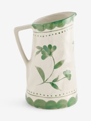 Cath Kidston Green/White Handpainted Jug - Image 5 of 5
