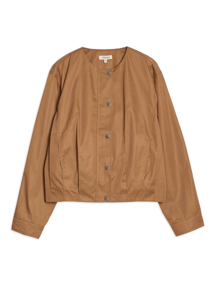 Pleat Hem Jacket - Image 6 of 6 Pleat Hem Jacket - Image 6 of 6