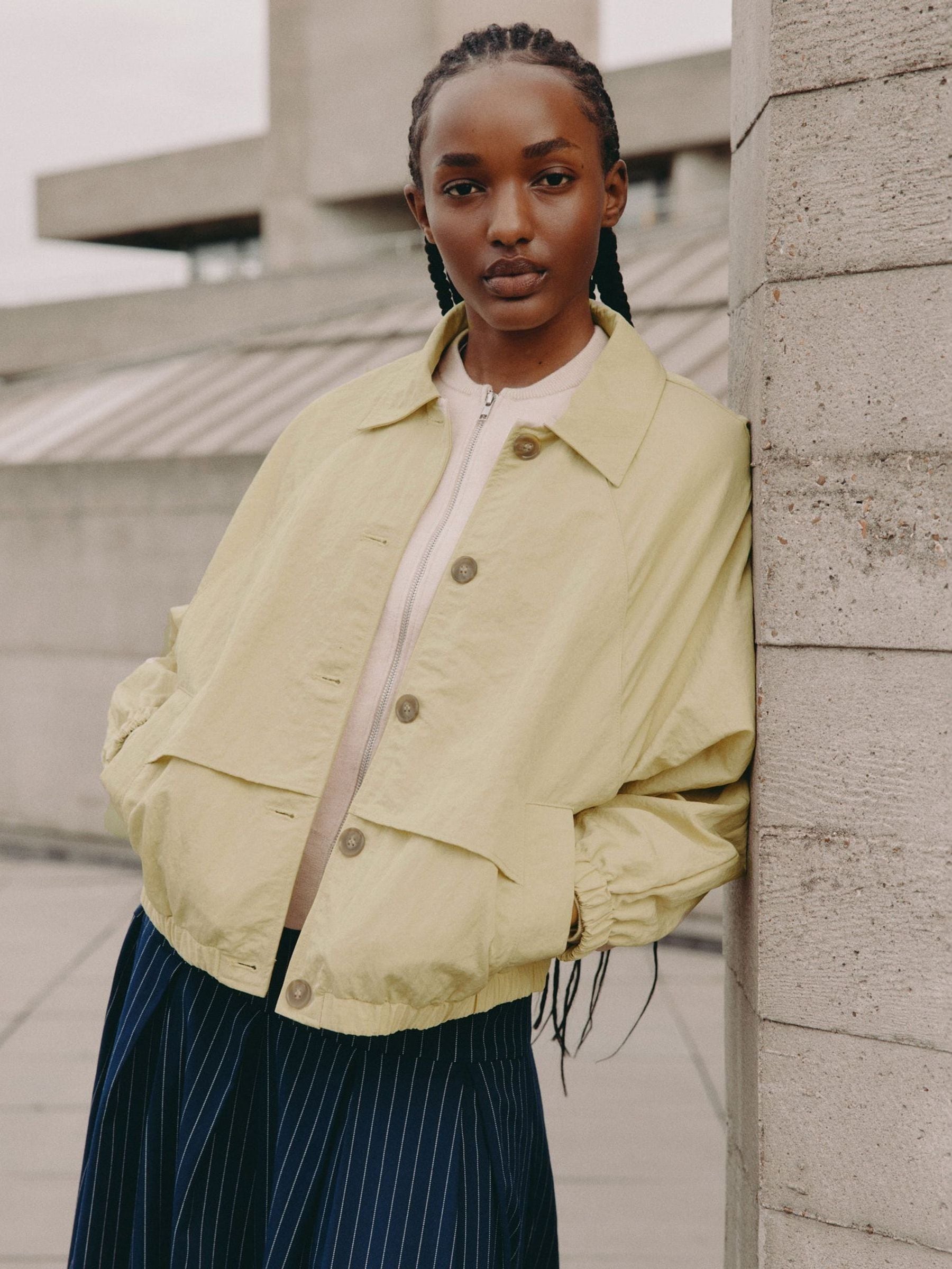 Buy Albaray Natural Blouson Jacket from the Next UK online shop
