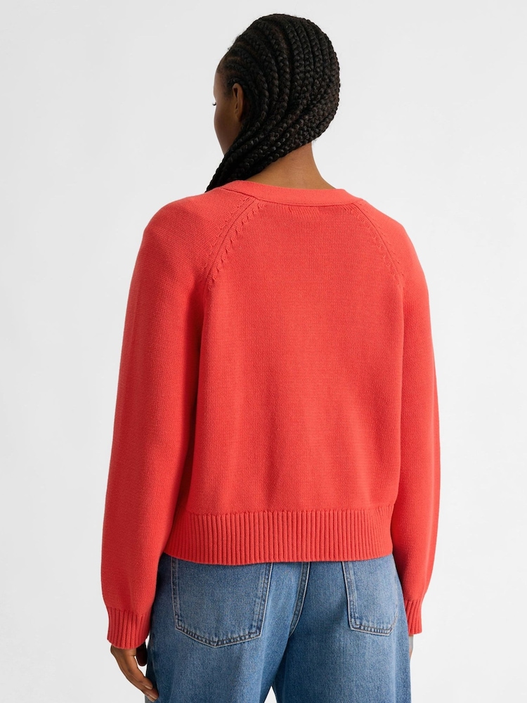 Albaray Cotton Relaxed Cardigan - صورة 2 من 4 Albaray Cotton Relaxed Cardigan - صورة 2 من 4