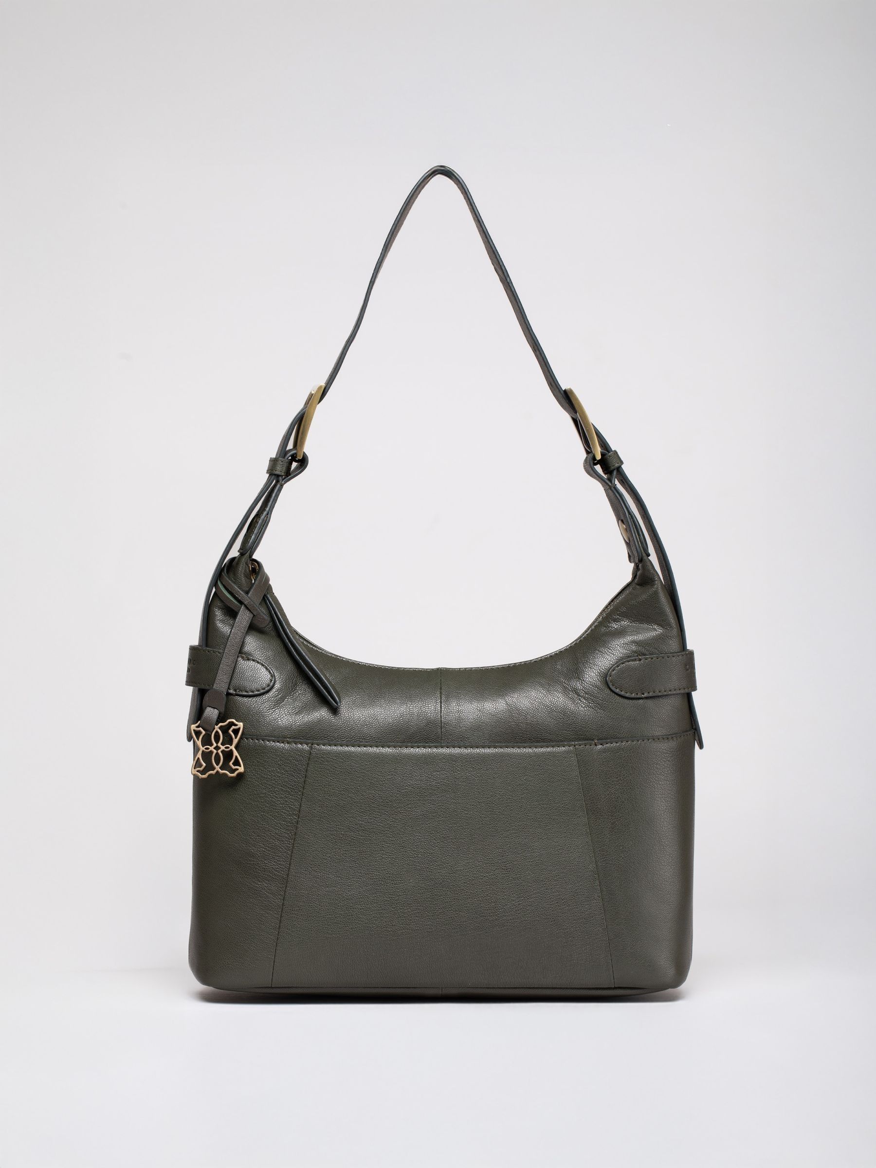 Lakeland Leather Women's Green Newby Shoulder Bag