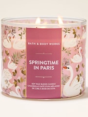 Bath & Body Works Springtime In Paris 3 Wick Candle 411g - Image 1 of 2
