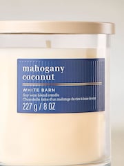 Bath & Body Works Mahogany Coconut Single Wick Candle 227g - Image 2 of 3