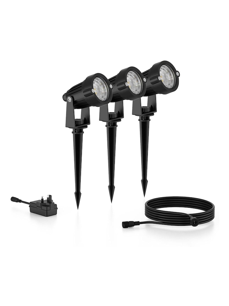 Philips Black LED Caper Gardenlink Spike Light Kit - Image 2 of 6