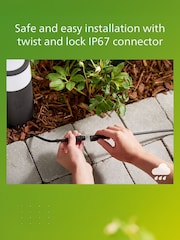 Philips Black LED Caper Gardenlink Spike Light Kit - Image 4 of 6