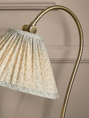 Laura Ashley Sage Green Willbrook Pleated Table Lamp - Image 4 of 6