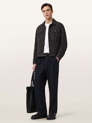 AllSaints Black Shelton Jacket - Image 3 of 8