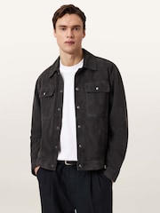 AllSaints Black Shelton Jacket - Image 5 of 8
