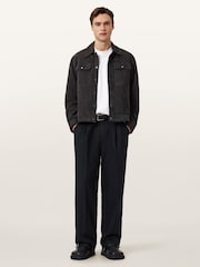 AllSaints Black Shelton Jacket - Image 7 of 8