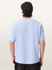 AllSaints Blue Haven Short Sleeve Crew Neck T-Shirt - Image 4 of 6