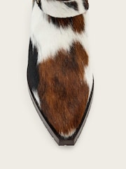 AllSaints Brown Fox Carabiner Boots - Image 4 of 5