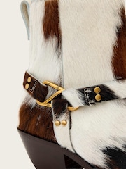 AllSaints Brown Fox Carabiner Boots - Image 5 of 5