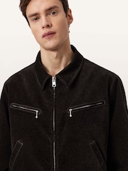 AllSaints Brown Korey Jacket - Image 3 of 7