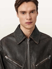 AllSaints Black Starday Jacket - Image 4 of 8