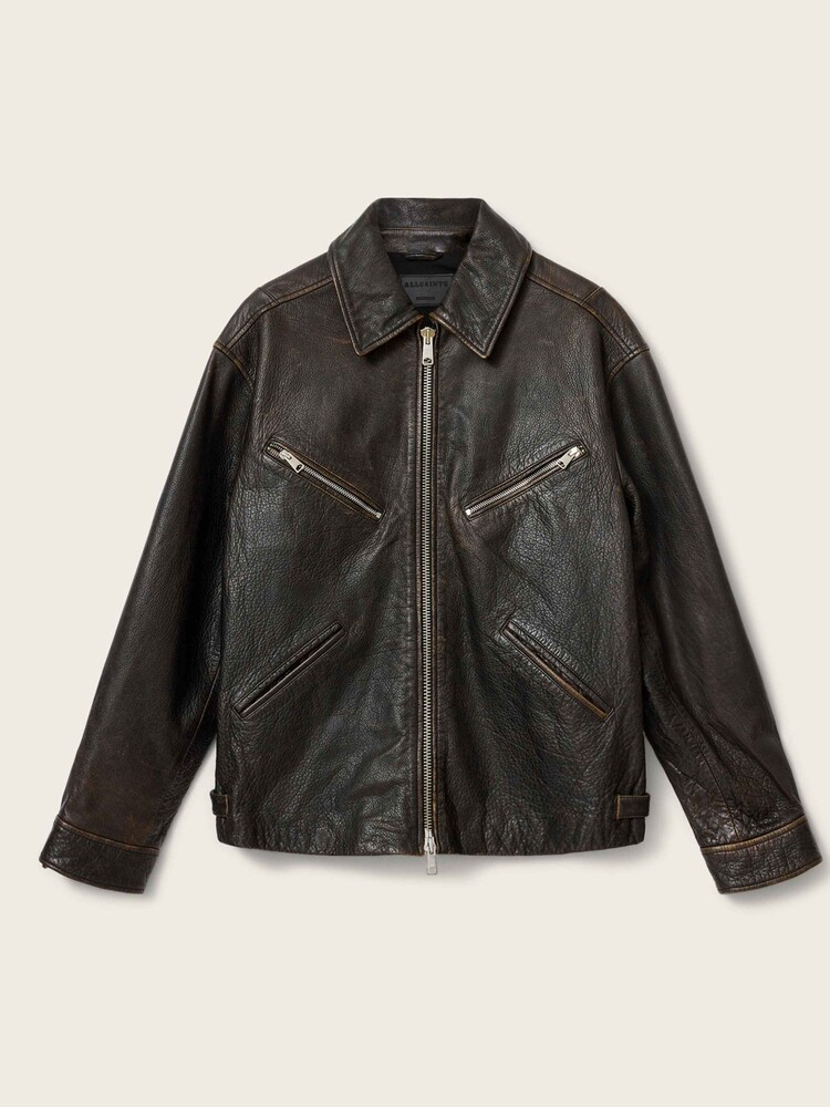 AllSaints Black Starday Jacket - Image 8 of 8