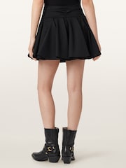 AllSaints Black Tulip Ponte Skirt - Image 2 of 8
