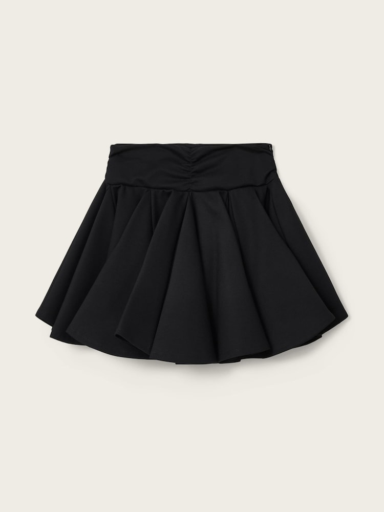 AllSaints Black Tulip Ponte Skirt - Image 8 of 8 AllSaints Black Tulip Ponte Skirt - Image 8 of 8