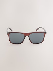 Mineral Dark Red Preppy Sunglasses - Image 4 of 6