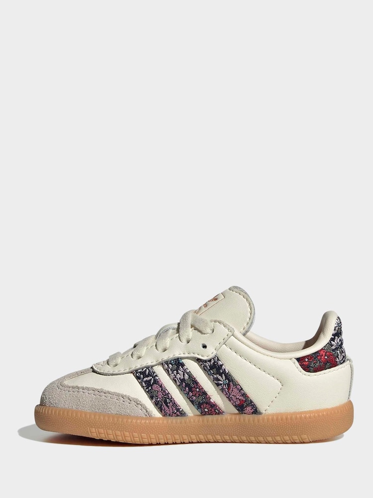 adidas Originals Neutral Liberty Samba OG Trainers - Image 2 of 8 adidas Originals Neutral Liberty Samba OG Trainers - Image 2 of 8