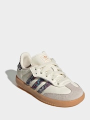 adidas Originals Neutral Liberty Samba OG Trainers - Image 3 of 8