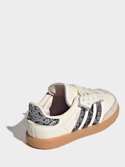 adidas Originals Neutral Liberty Samba OG Trainers - Image 4 of 8