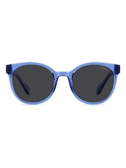 Polaroid Kids Butterfly Blue Sunglasses - Image 4 of 6