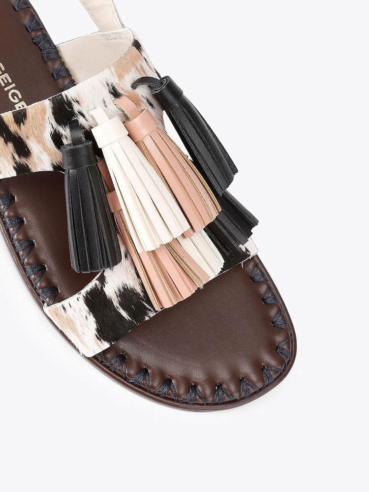 KG Kurt Geiger Brown Rita Sandals - Image 5 of 5 KG Kurt Geiger Brown Rita Sandals - Image 5 of 5