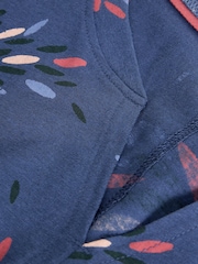 White Stuff Blue Nelly Notch Neck T-Shirt - Image 6 of 6