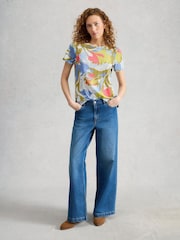 White Stuff White Abbie T-Shirt - Image 3 of 6