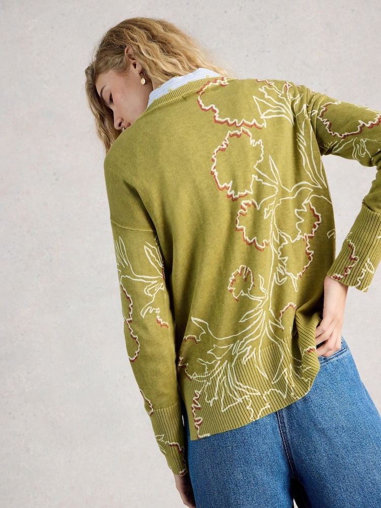 White Stuff סוודר עם הדפס, דגם Olive - תמונה 2 מתוך 6 White Stuff סוודר עם הדפס, דגם Olive - תמונה 2 מתוך 6