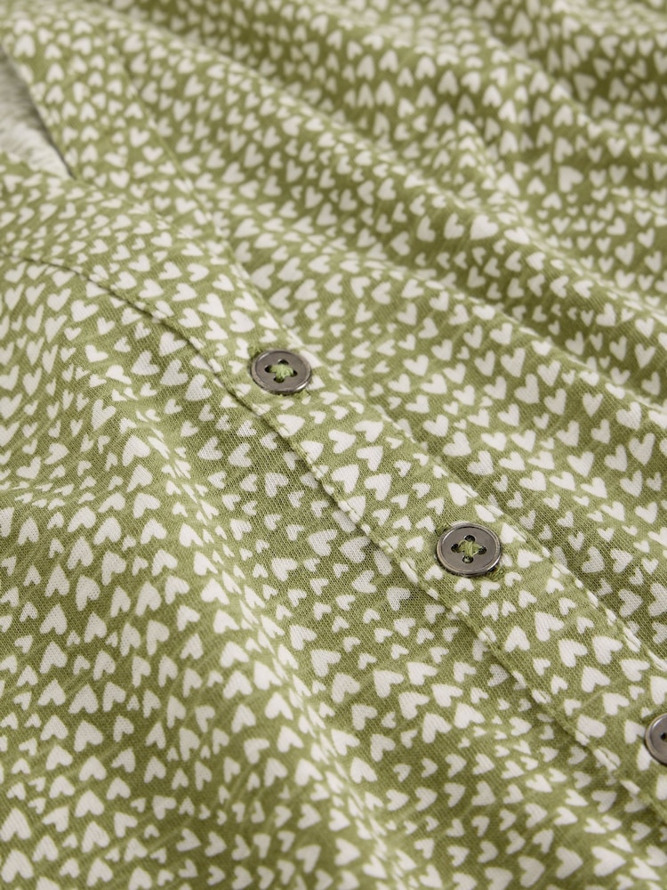 绿色 - White Stuff Annie 短袖衬衫 - 6的图像6｝