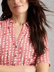 粉红色 - White Stuff Annie 短袖衬衫 - 6的图像4｝