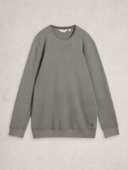 White Stuff Grey Attadale Crew Neck Jumper - Image 5 of 6