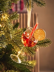 Spritz Glass Cocktail Bauble - Image 1 of 4