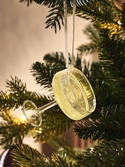 Sparkling Wine Glass Cocktail Bauble - Image 1 of 4