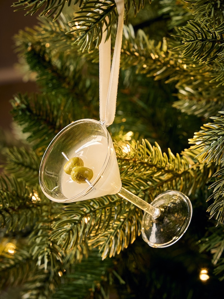 Martini Glass Cocktail Bauble - Image 1 of 4