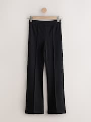 Black Pintuck Ponte Bootcut Trousers - Image 6 of 8