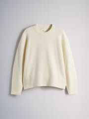 The Set 3 Pack Crew Neck Jumpers Cream/Taupe Brown/Chocolate Brown - Image 18 of 22