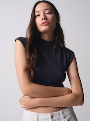 The Set 3 Pack Soft Knit Funnel Neck Sleeveless Vests - Slika 8 od 14
