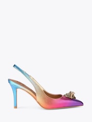 Kurt Geiger London Pink Belgravia Sling 85 Sandals - Image 1 of 4