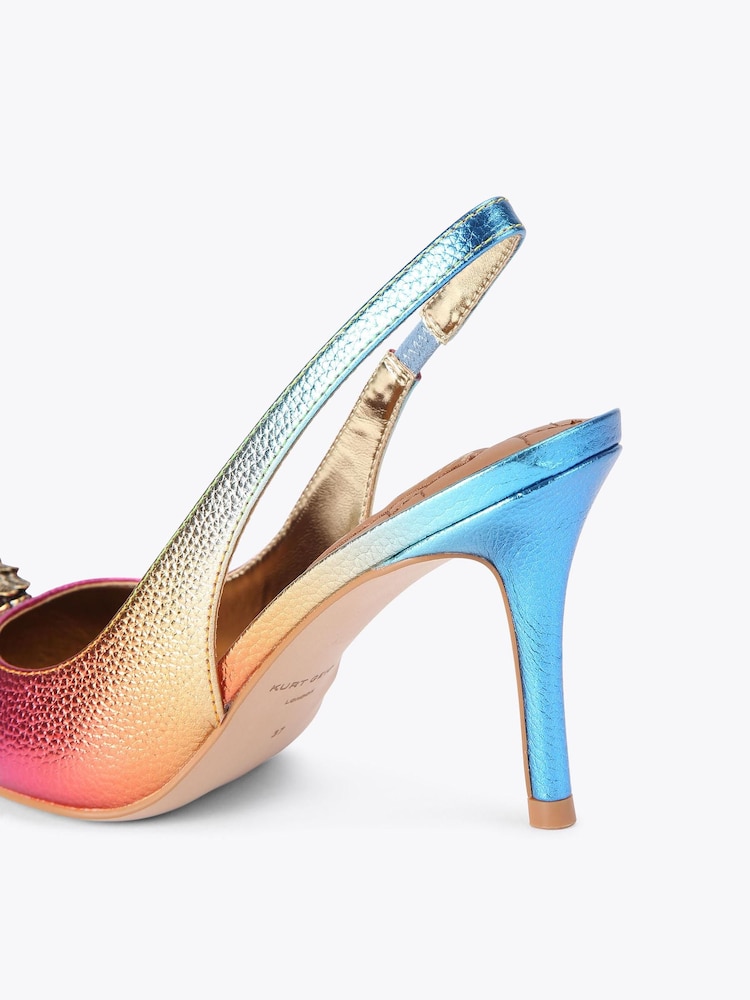 Kurt Geiger London Pink Belgravia Sling 85 Sandals - Image 4 of 4