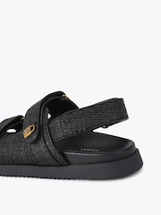 Kurt Geiger London Brixton Lock Black Sandals - Image 4 of 4