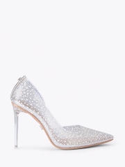 Carvela Silver Positano Vinyl  Sandals - Image 1 of 4